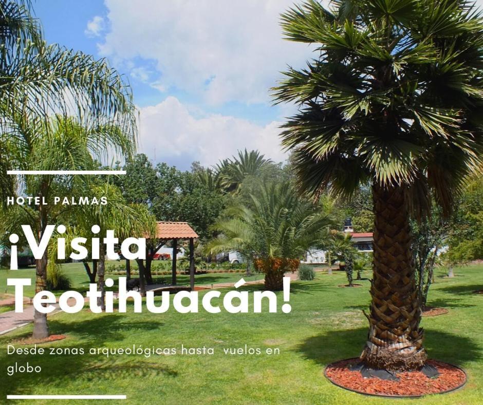 Hotel Palmas Teotihuacán San Juan Teotihuacán Kültér fotó